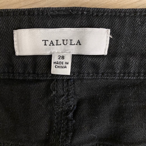 Talula Black Jean Shorts - Picture 3 of 5